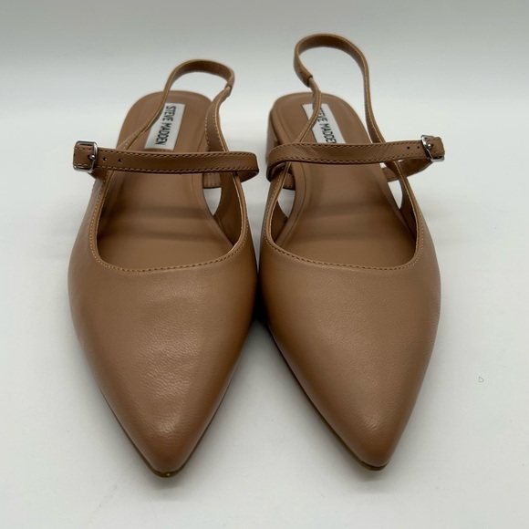 Steve Madden Christyy Tan Slingback Block Heel Pumps Women’s Size 7.5 NWB - Picture 5 of 10